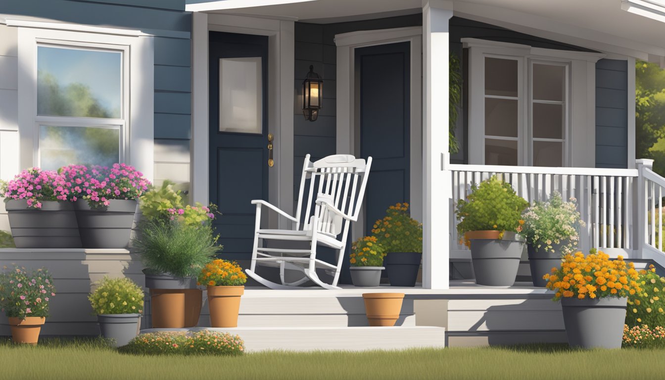 Create a Beautiful Porch for Your Manufactured Home