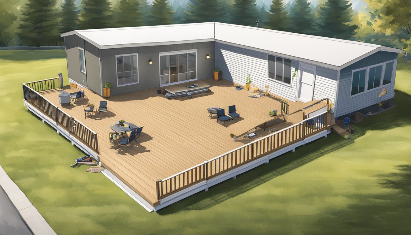 Enhance Your Space with Manufactured Home Deck Kits